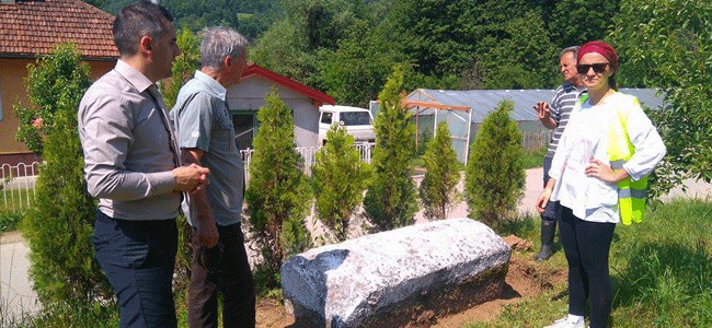 Sanacija nekropole stećaka u Mjesnoj zajednici Radovlje